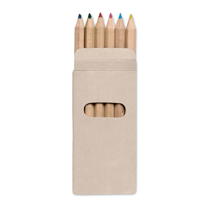 6 kolorowych ołówków KC2478-99. ABIGAIL