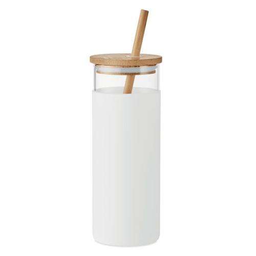 STRASS. Szklanka 450ml z pokrywką MO6352-06