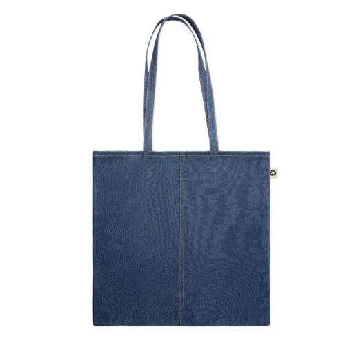 STYLE TOTE. Jeansowa torba z recyklingu MO6420-04