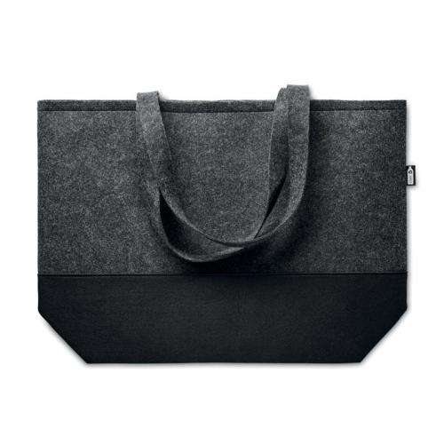 DUO INDICO. Torba na zakupy z filcu RPET MO6455-15