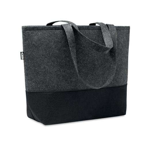 DUO INDICO. Torba na zakupy z filcu RPET MO6455-15