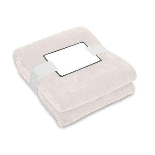 LOGAN. Koc polarowy RPET 280 gr/m² MO6804-13 – GiftKolekcja.pl – gadżety reklamowe dla firm