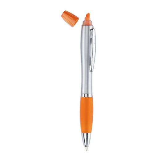 RIO DUO. 2w1 długopis i zakreślacz MO7440-10