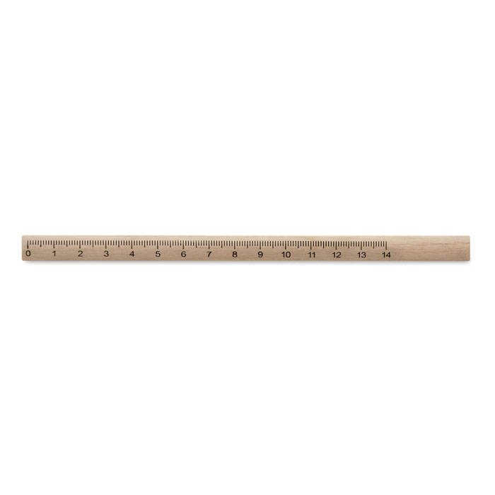Ołówek stolarski z linijką MO8686-40. MADEROS