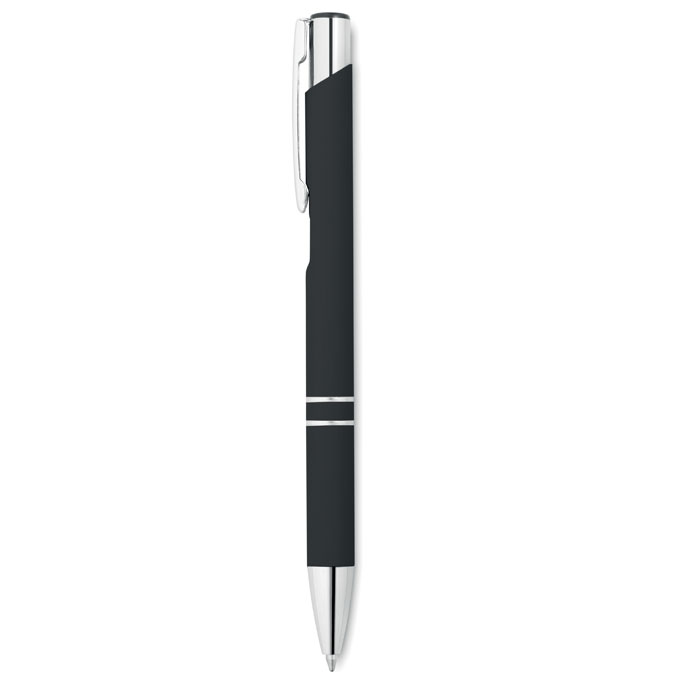 Długopis z gumowym wykończenie MO8857-03. AOSTA