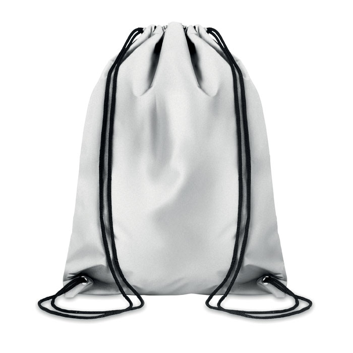 Odblaskowy plecak ze sznurkiem MO9403-14. SHOOP REFLECTIVE