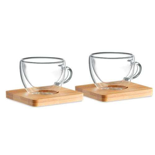 BELIZE. Zestaw 2 szklanek do espresso MO9709-22