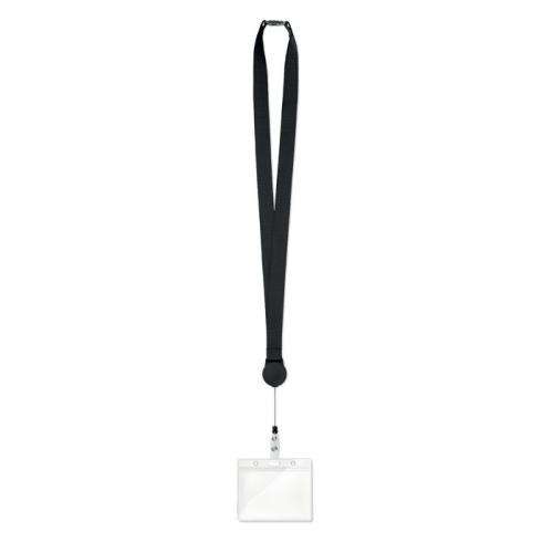 ZIP LANYARD. Smycz z wysuwanym uchwytem MO9852-03