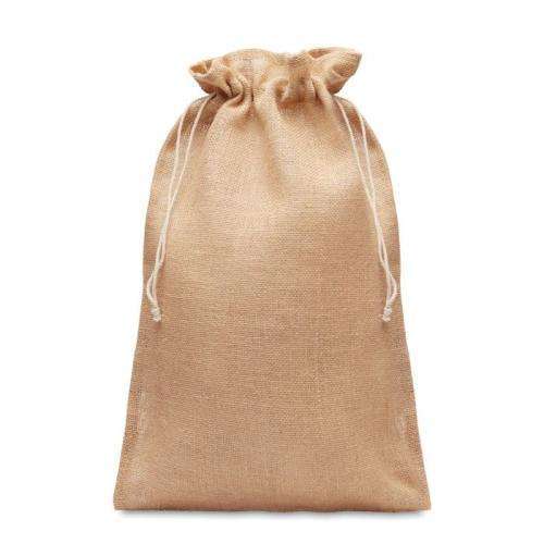 JUTE LARGE. Torba prezentowa z juty 30x47cm MO9930-13 – GiftKolekcja.pl – gadżety reklamowe dla firm